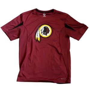 Majestic Washington‎ Redskins NFL Cool Base Athletic T Shirt Men's M/M Burgundy